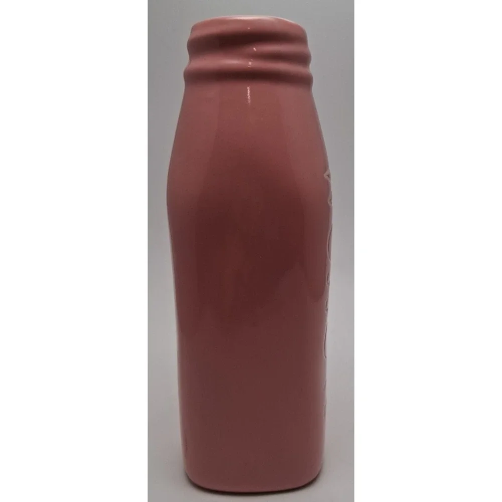 Pink Blossom Milk Bottle by Rae Dunn